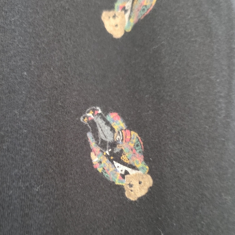 Polo Ralph Lauren Black Patterned Joggers - Picture 10 of 11